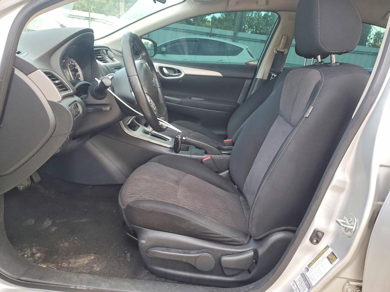 2015 Nissan Sentra Sv Silver vin: 3N1AB7AP1FY338625