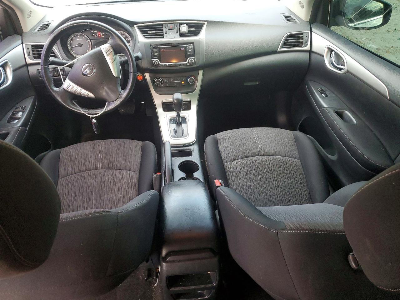 2015 Nissan Sentra Sv Silver vin: 3N1AB7AP1FY338625