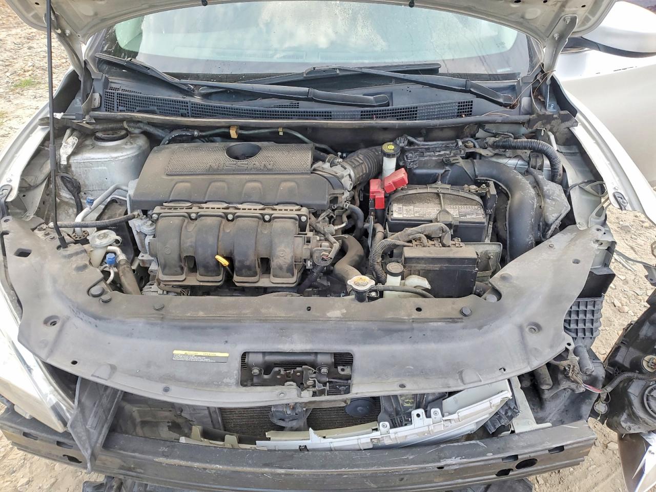2015 Nissan Sentra Sv Silver vin: 3N1AB7AP1FY338625