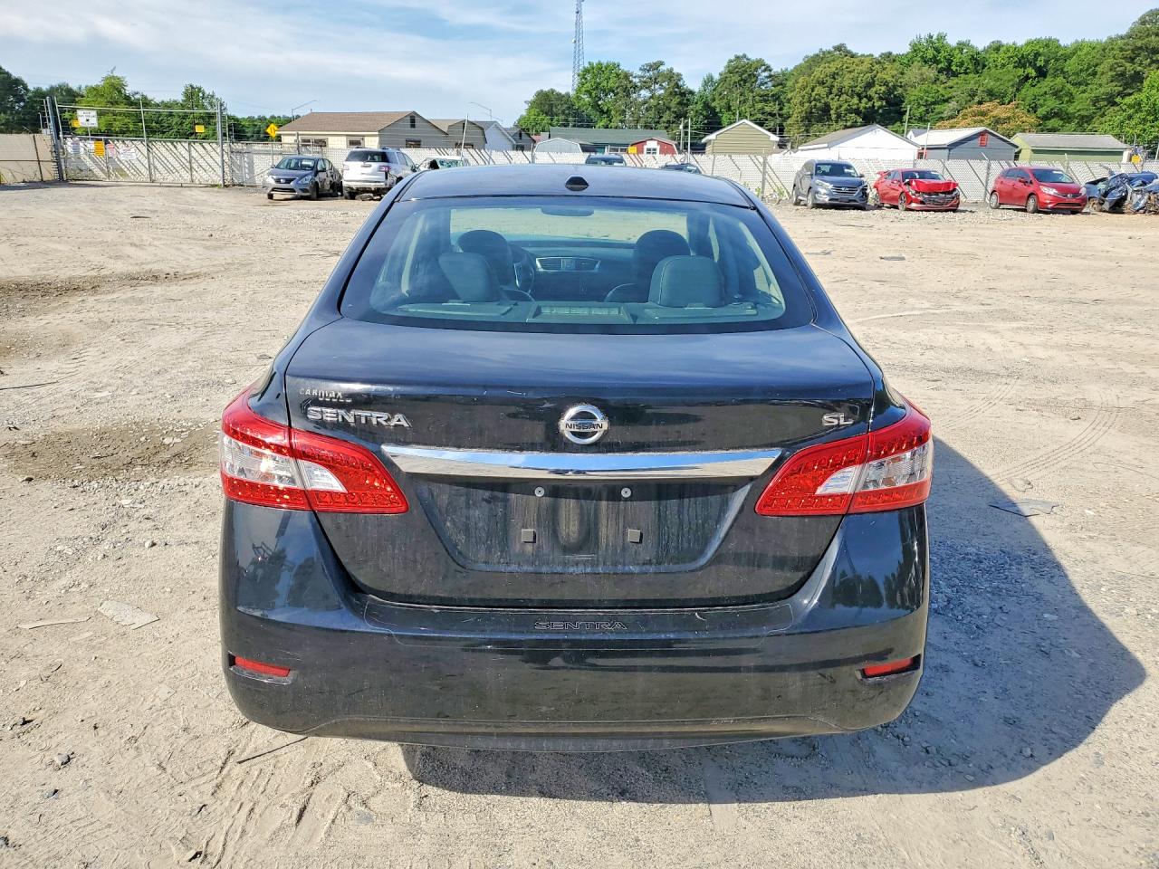 2015 Nissan Sentra Sl Black vin: 3N1AB7AP1FY339967