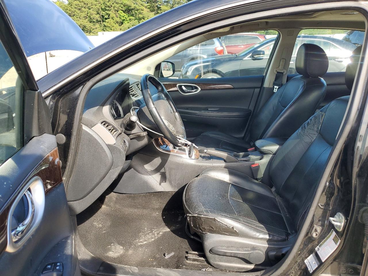 2015 Nissan Sentra Sl Black vin: 3N1AB7AP1FY339967
