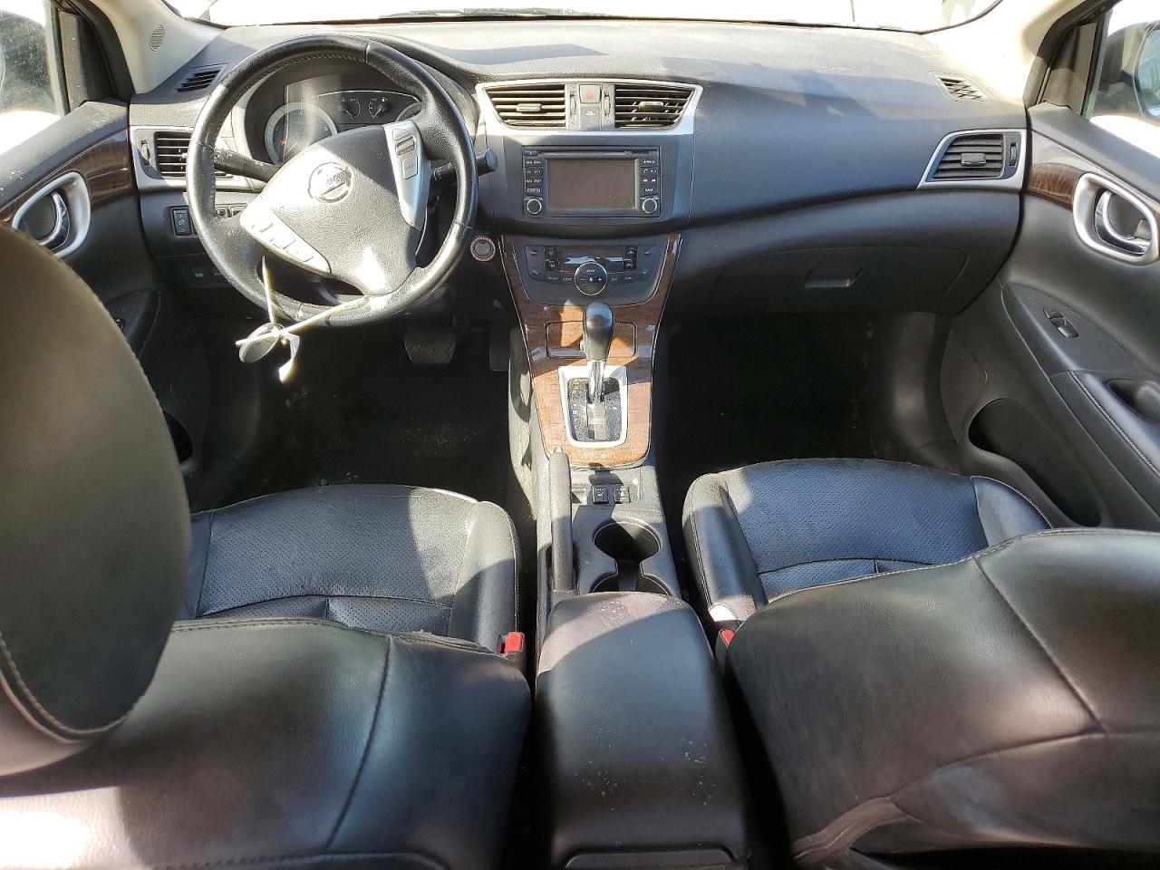 2015 Nissan Sentra Sl Black vin: 3N1AB7AP1FY339967