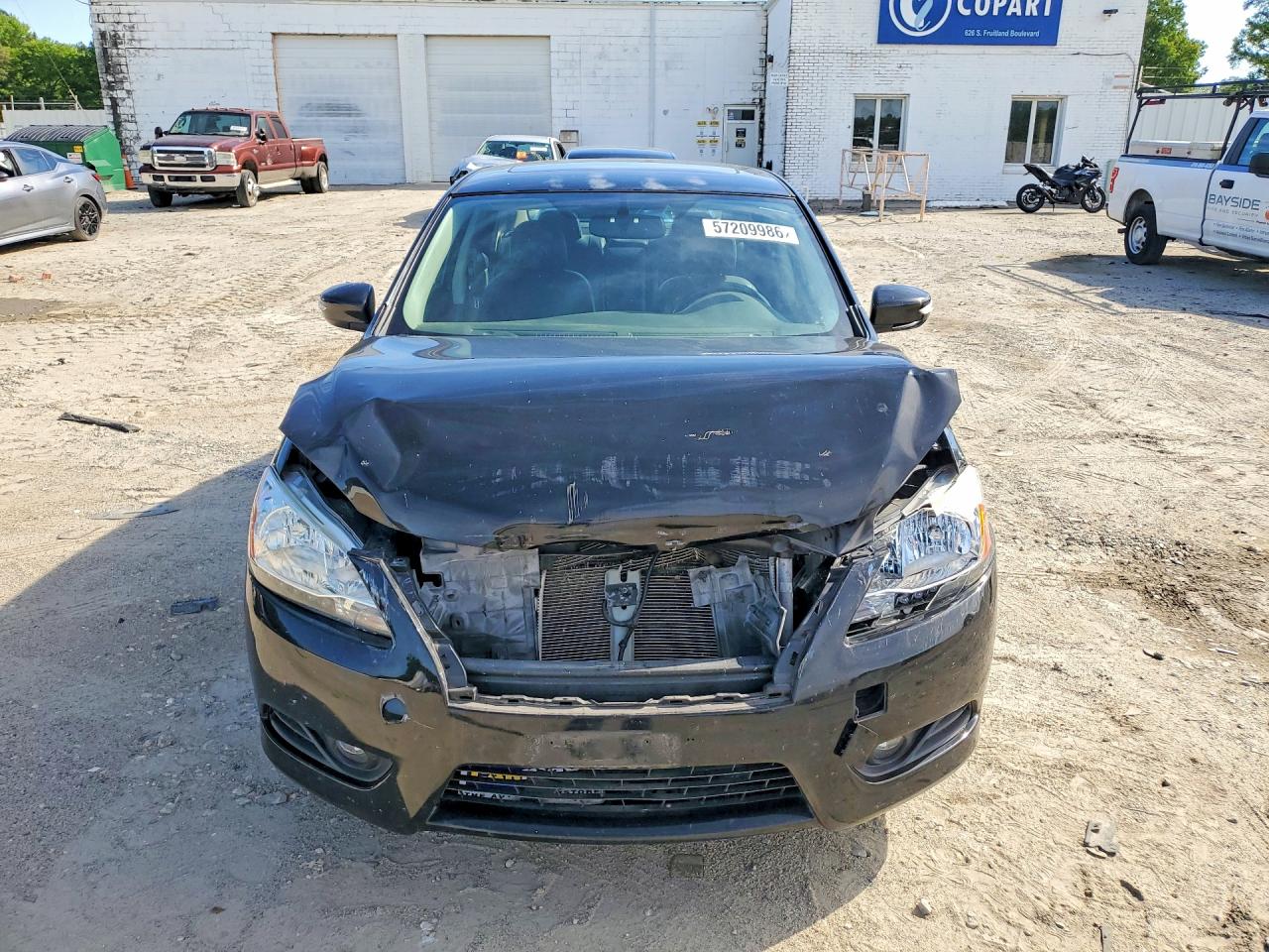 2015 Nissan Sentra Sl Black vin: 3N1AB7AP1FY339967