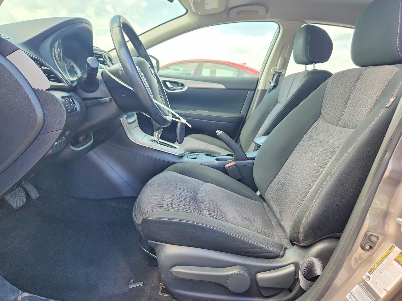 2015 Nissan Sentra Sv Gray vin: 3N1AB7AP1FY340715