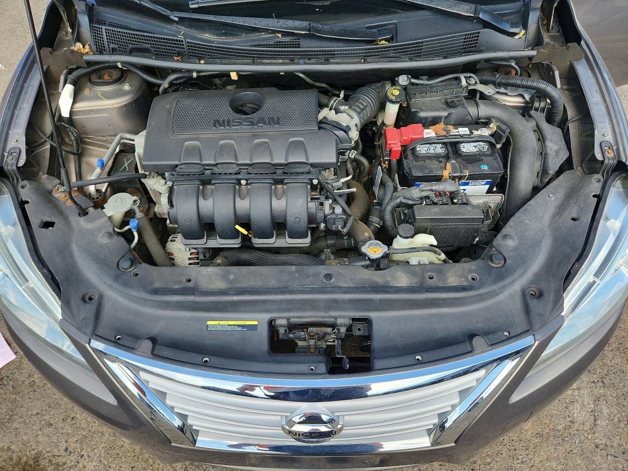 2015 Nissan Sentra Sv Gray vin: 3N1AB7AP1FY340715