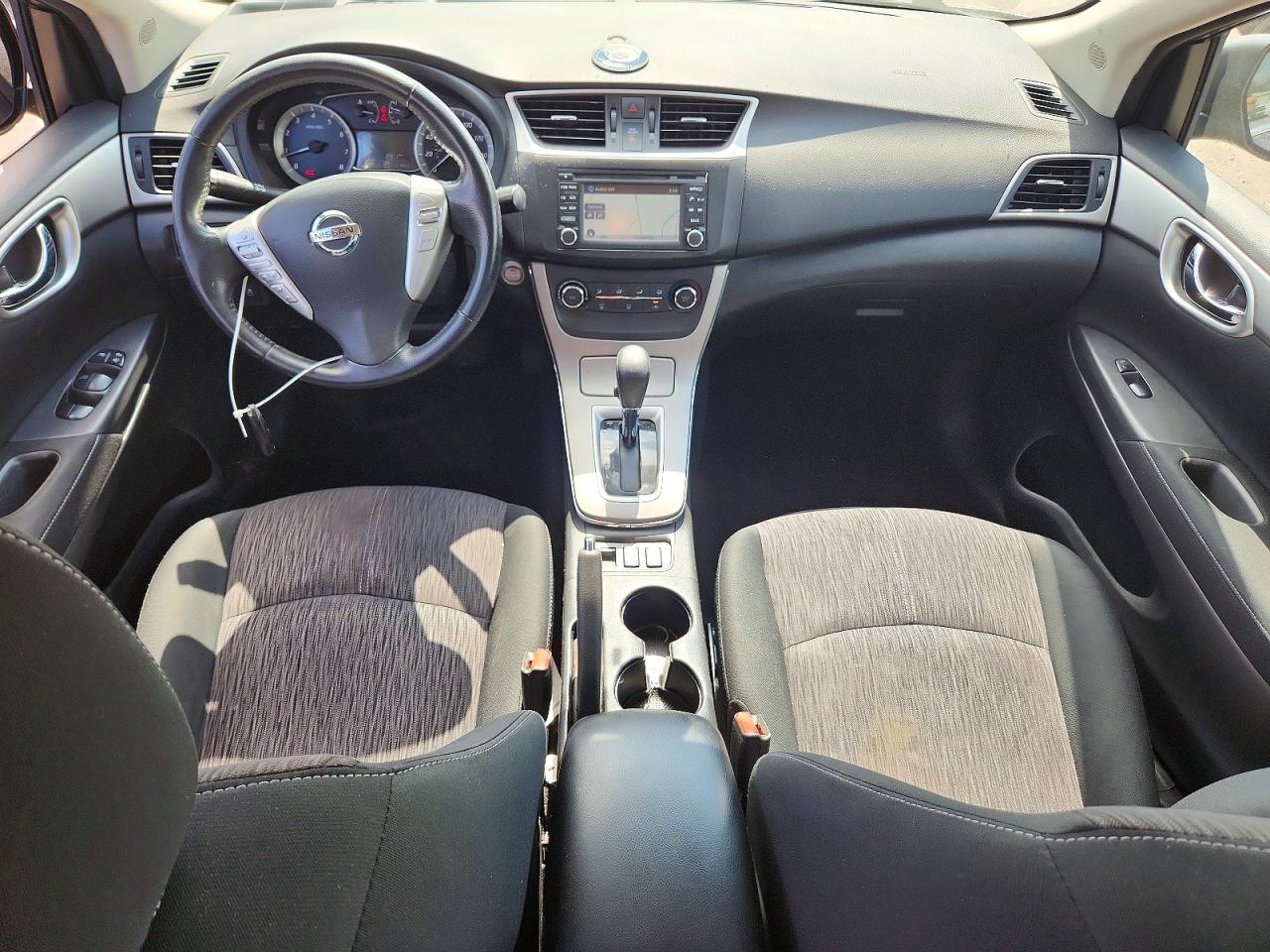2015 Nissan Sentra Sv Gray vin: 3N1AB7AP1FY340715