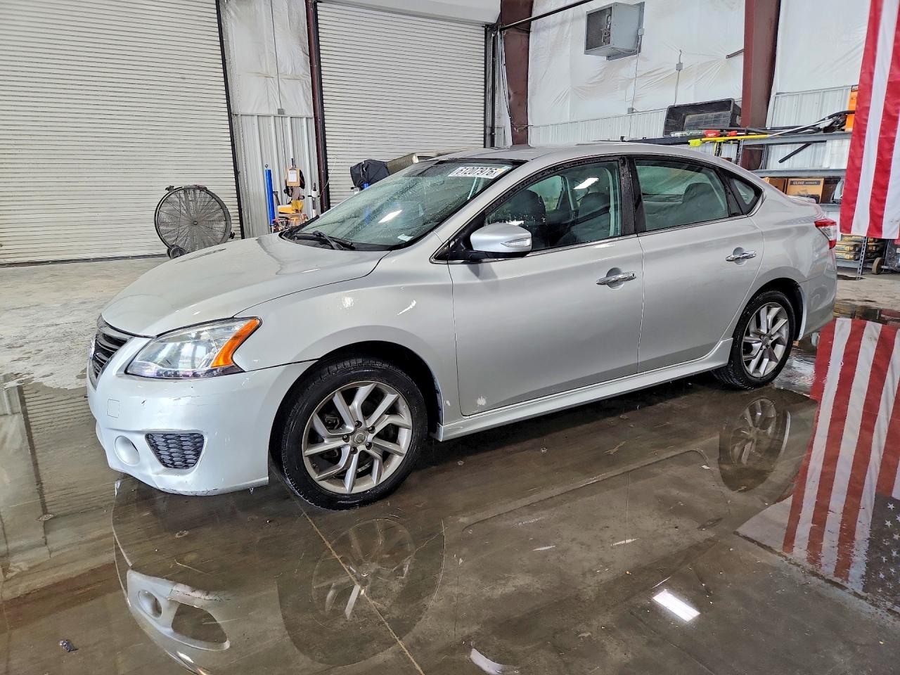 2015 Nissan Sentra Sr Silver vin: 3N1AB7AP1FY342819