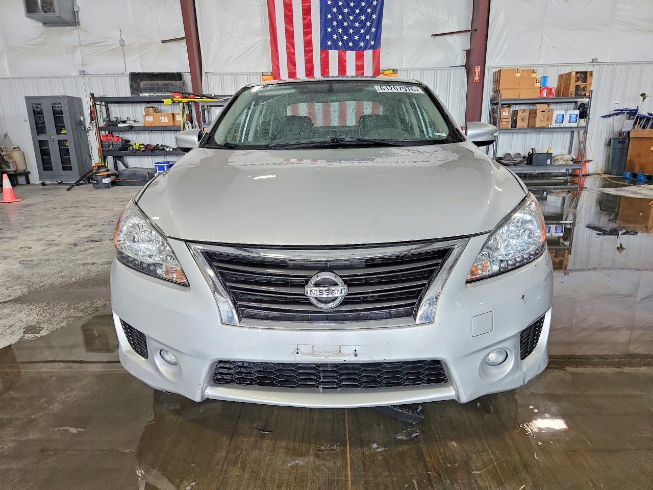 2015 Nissan Sentra Sr Silver vin: 3N1AB7AP1FY342819