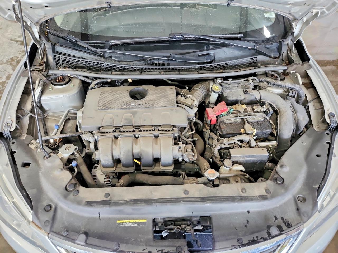 2015 Nissan Sentra Sr Silver vin: 3N1AB7AP1FY342819