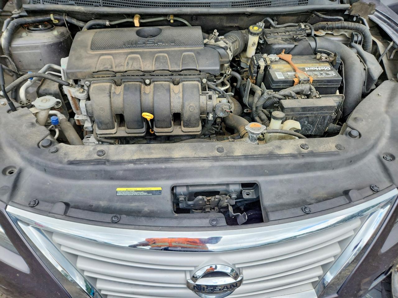 2015 Nissan Sentra Sv Gray vin: 3N1AB7AP1FY343050