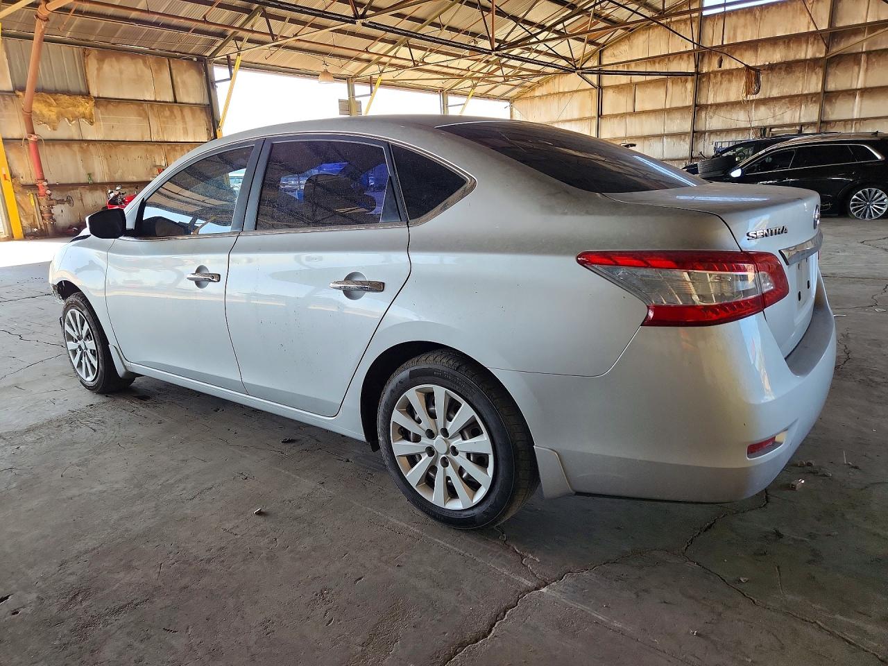 2015 Nissan Sentra S Silver vin: 3N1AB7AP1FY345929
