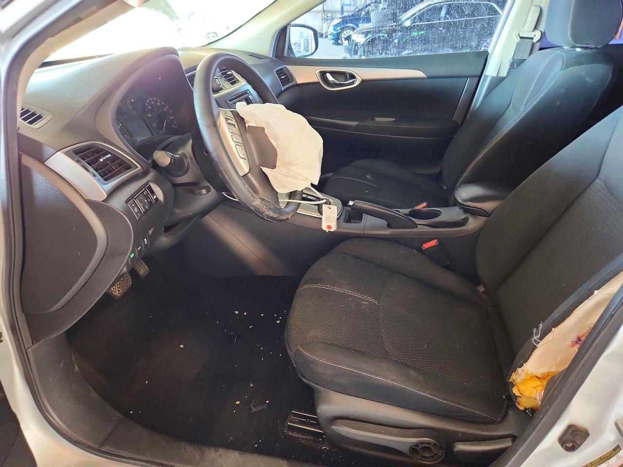 2015 Nissan Sentra S Silver vin: 3N1AB7AP1FY345929