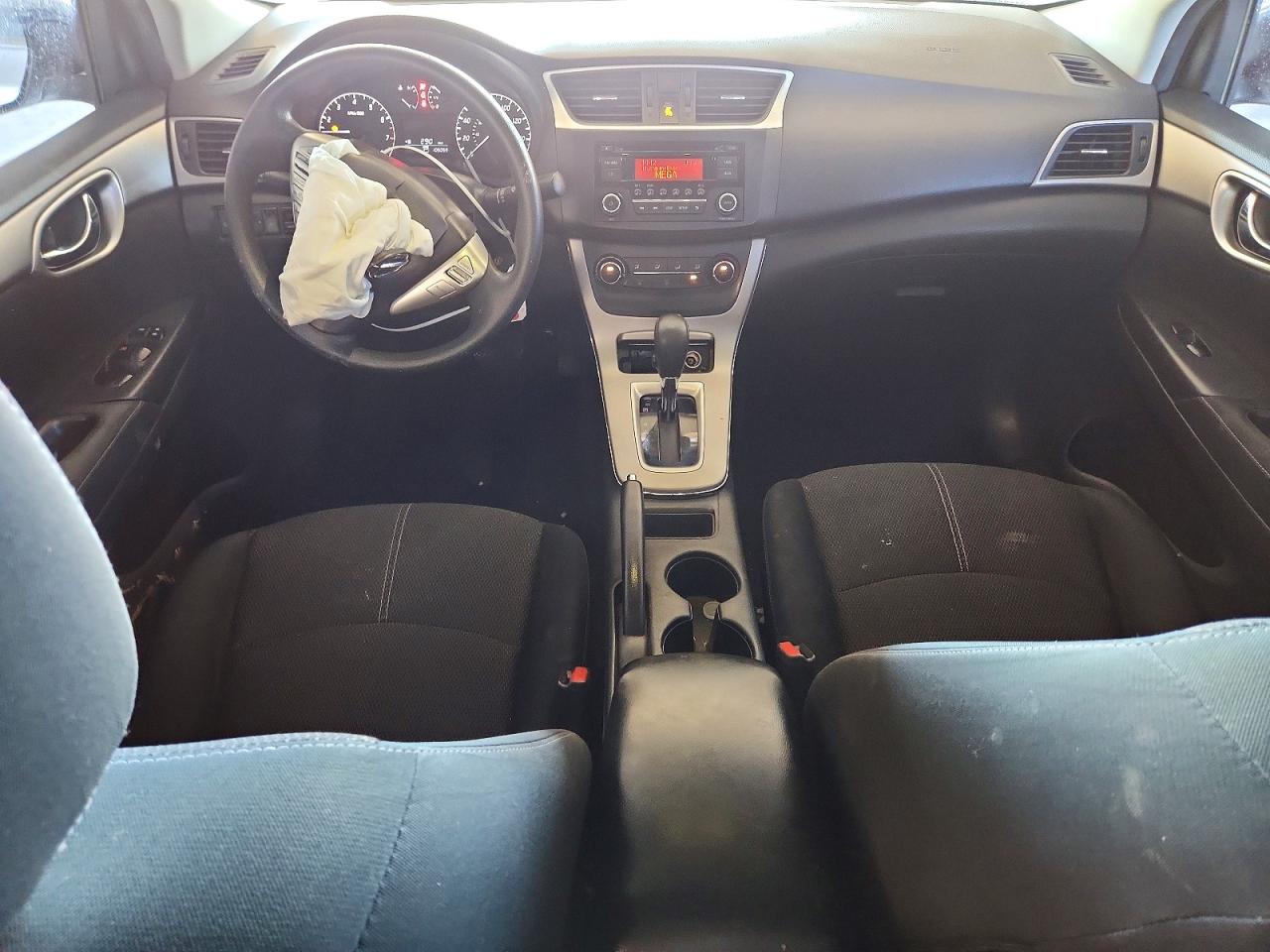 2015 Nissan Sentra S Silver vin: 3N1AB7AP1FY345929