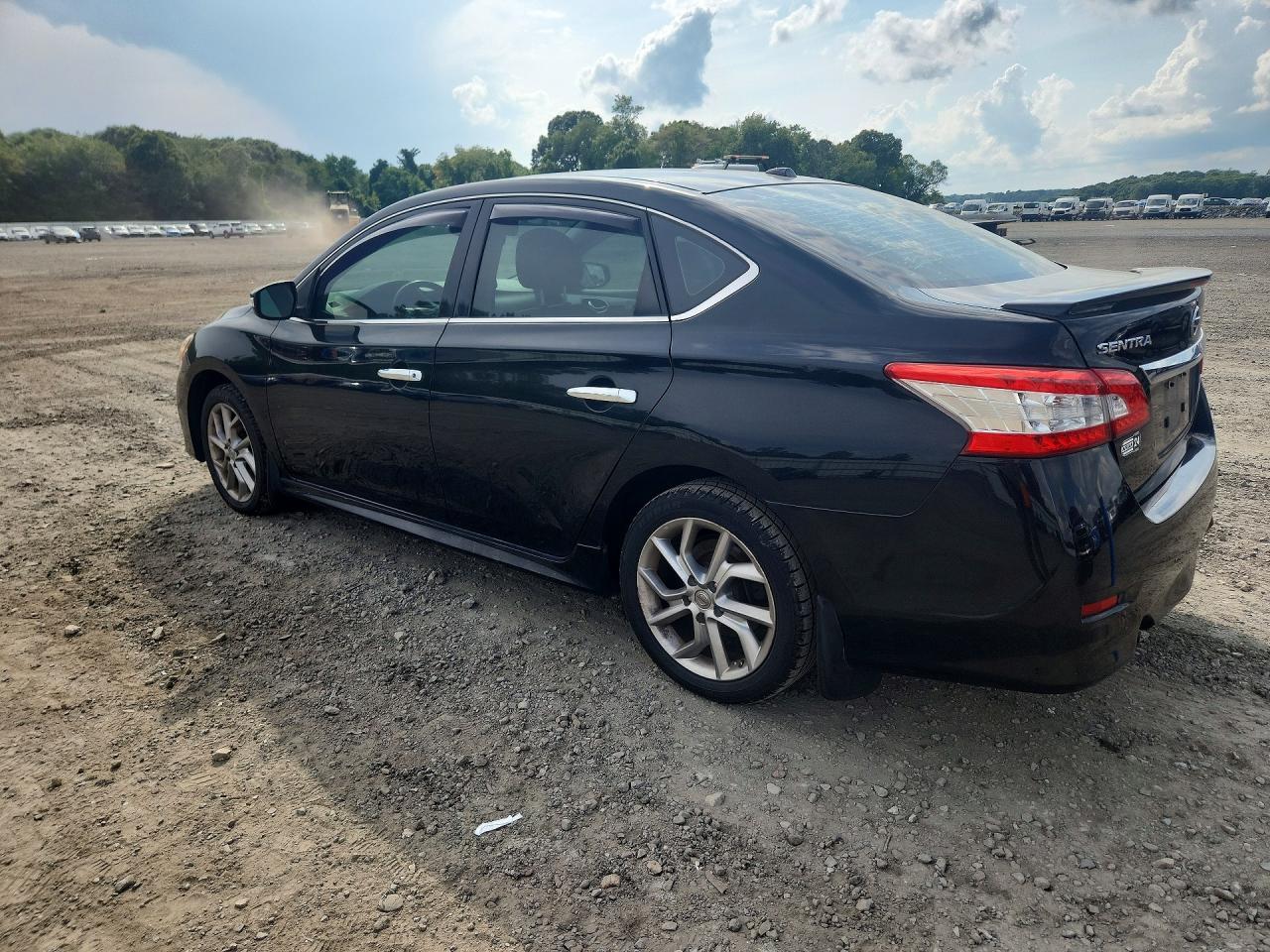2015 Nissan Sentra Sr Black vin: 3N1AB7AP1FY347910