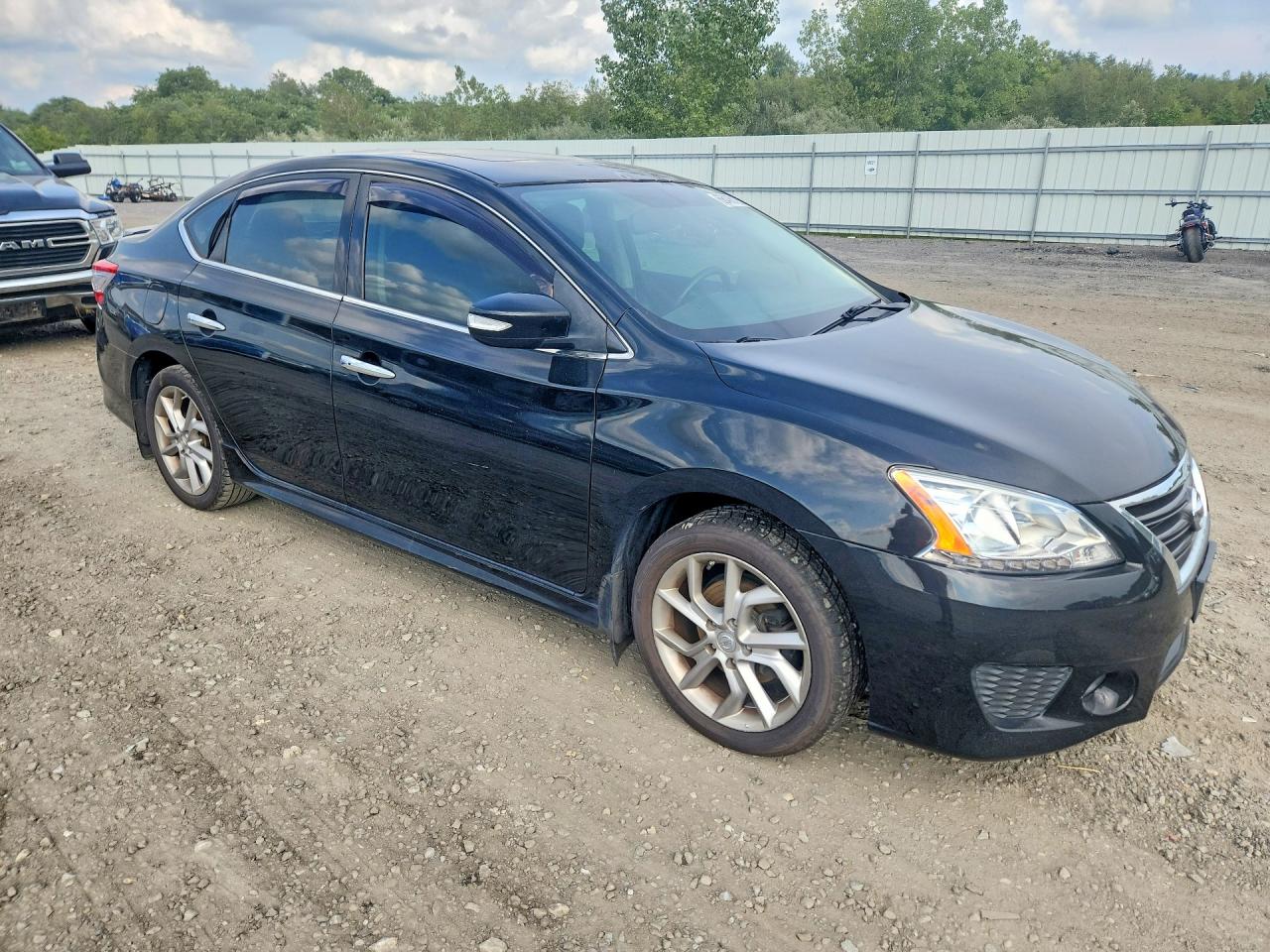 2015 Nissan Sentra Sr Black vin: 3N1AB7AP1FY347910