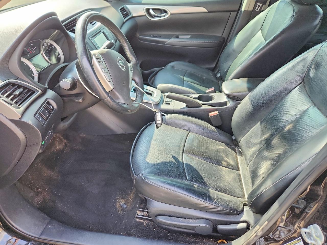 2015 Nissan Sentra Sr Black vin: 3N1AB7AP1FY347910