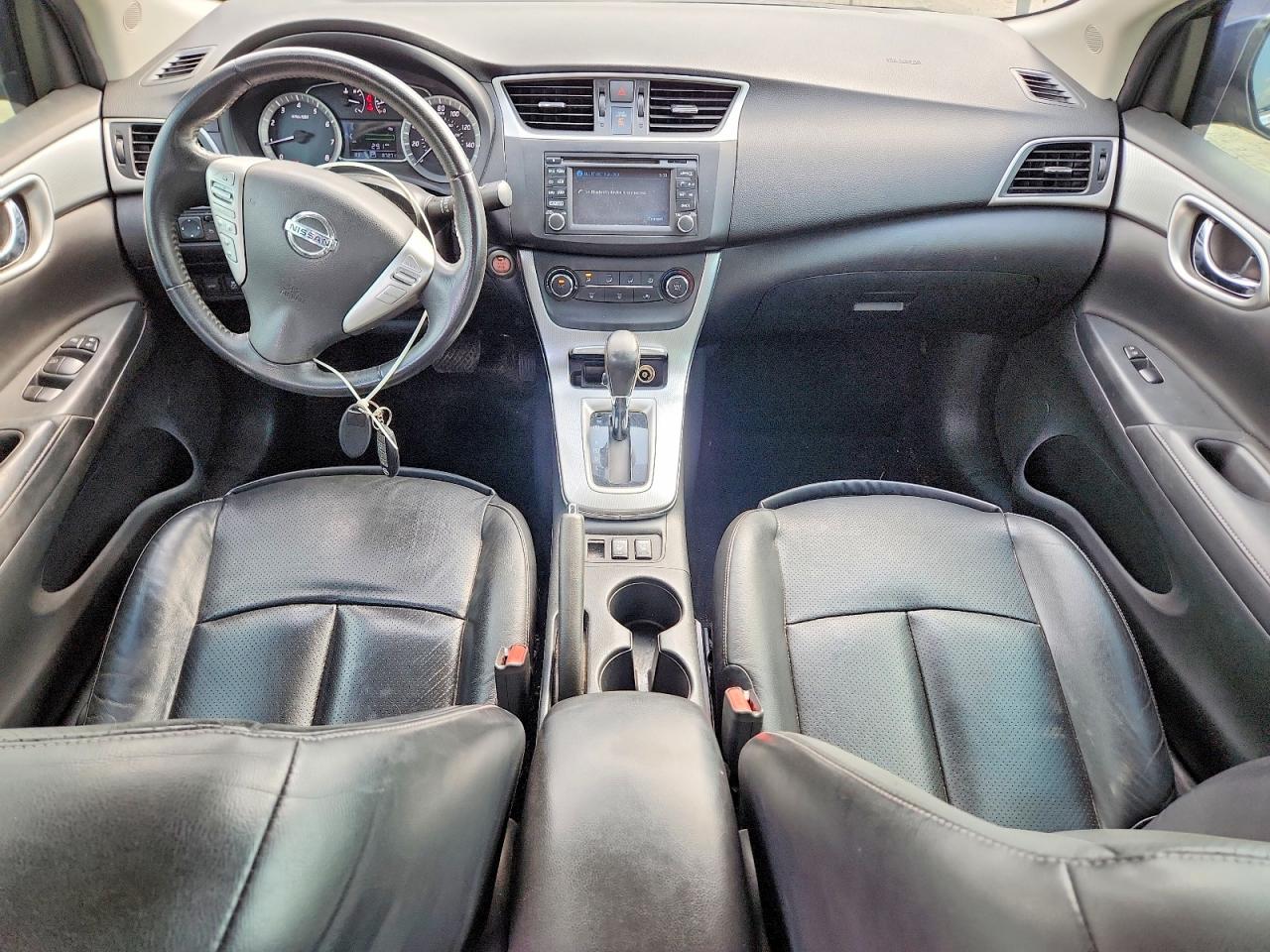 2015 Nissan Sentra Sr Black vin: 3N1AB7AP1FY347910