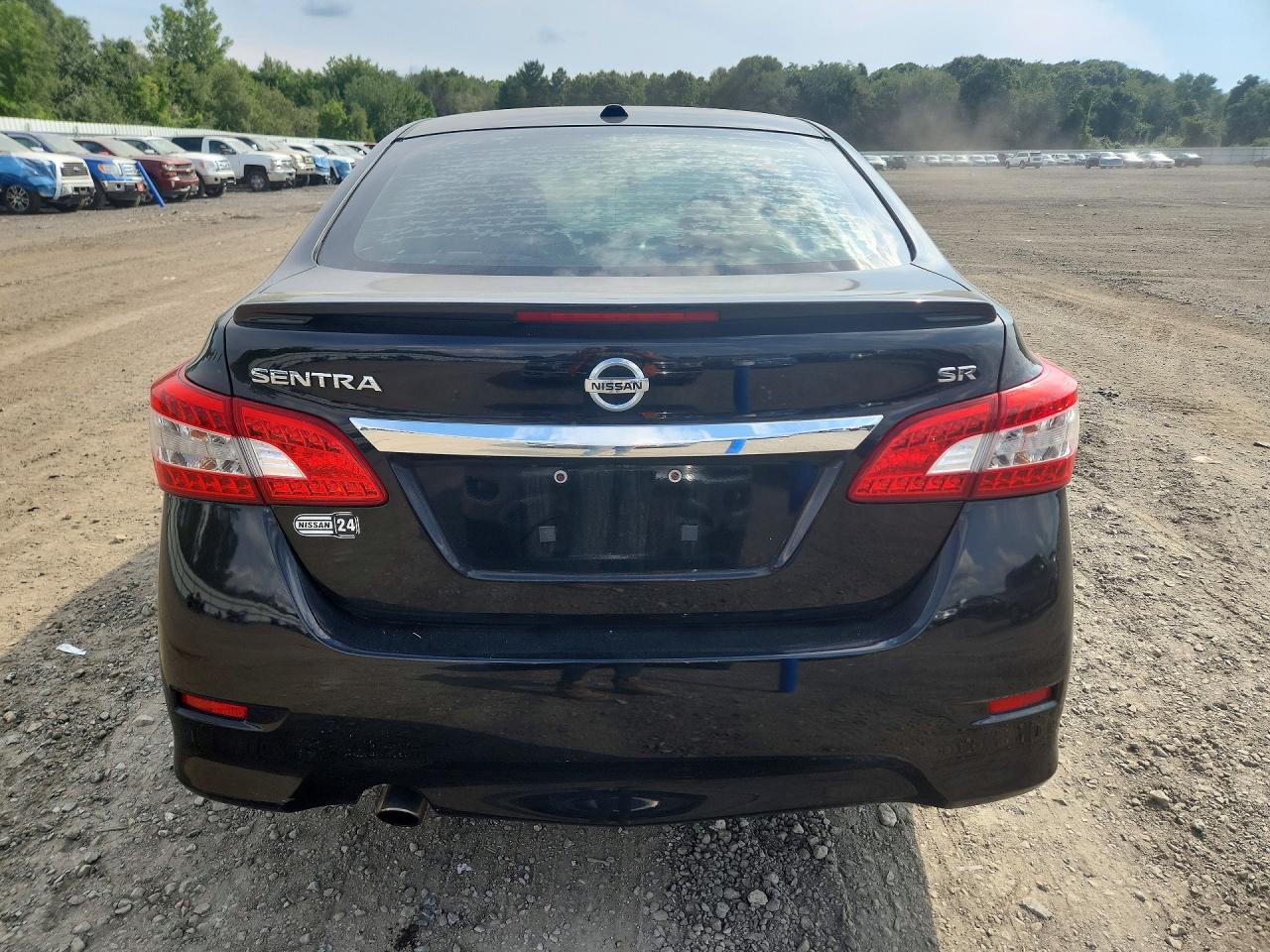 2015 Nissan Sentra Sr Black vin: 3N1AB7AP1FY347910