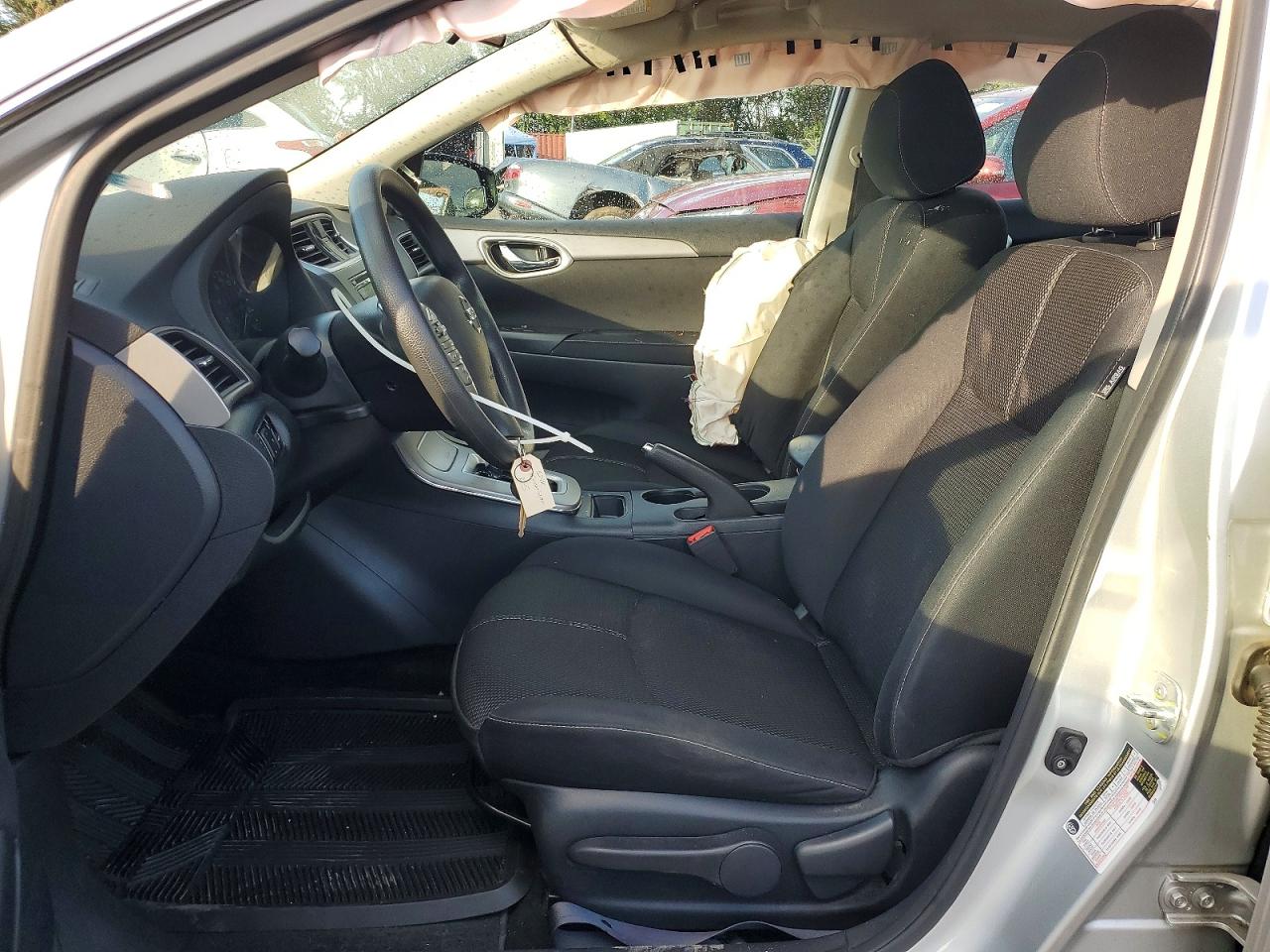 2015 Nissan Sentra S Silver vin: 3N1AB7AP1FY349527