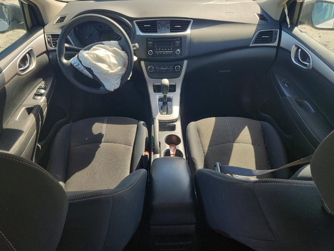 2015 Nissan Sentra S White vin: 3N1AB7AP1FY351956