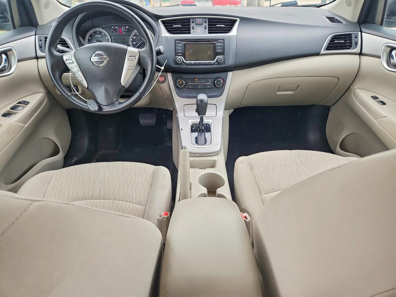 2015 Nissan Sentra Sv Blue vin: 3N1AB7AP1FY356557