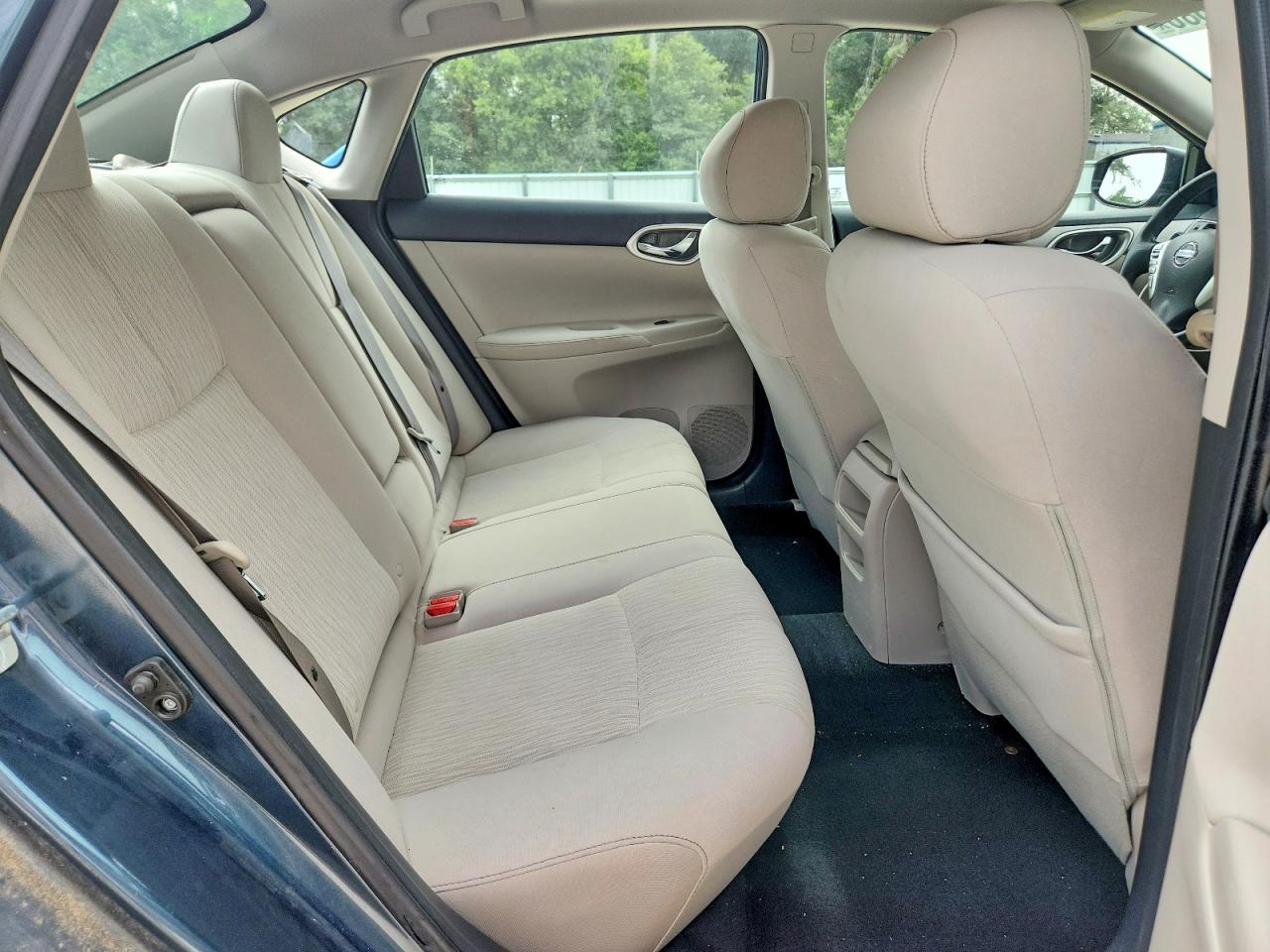 2015 Nissan Sentra Sv Blue vin: 3N1AB7AP1FY356557