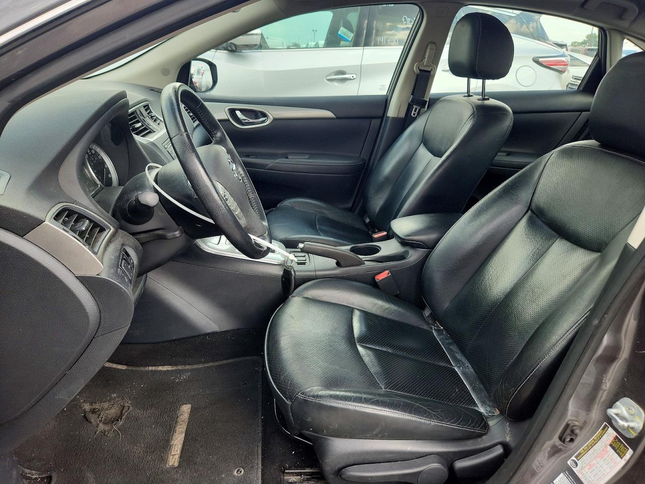2015 Nissan Sentra Sr Silver vin: 3N1AB7AP1FY361127