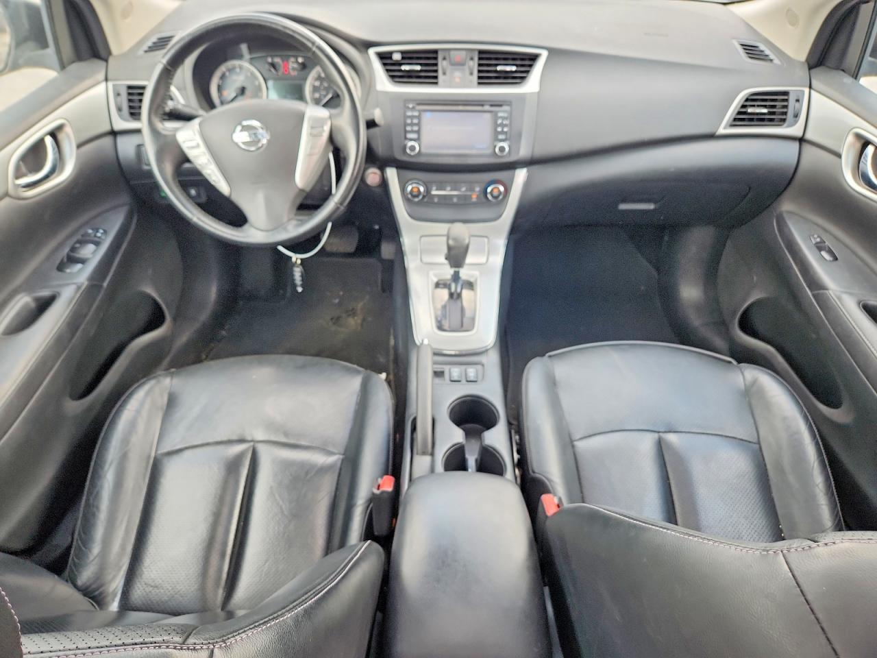 2015 Nissan Sentra Sr Silver vin: 3N1AB7AP1FY361127