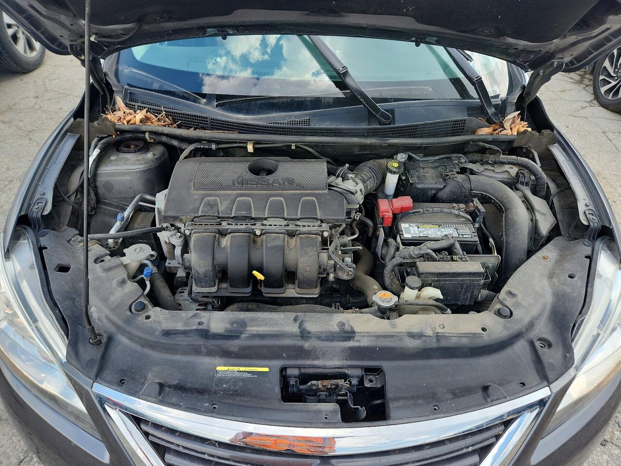 2015 Nissan Sentra Sr Silver vin: 3N1AB7AP1FY361127