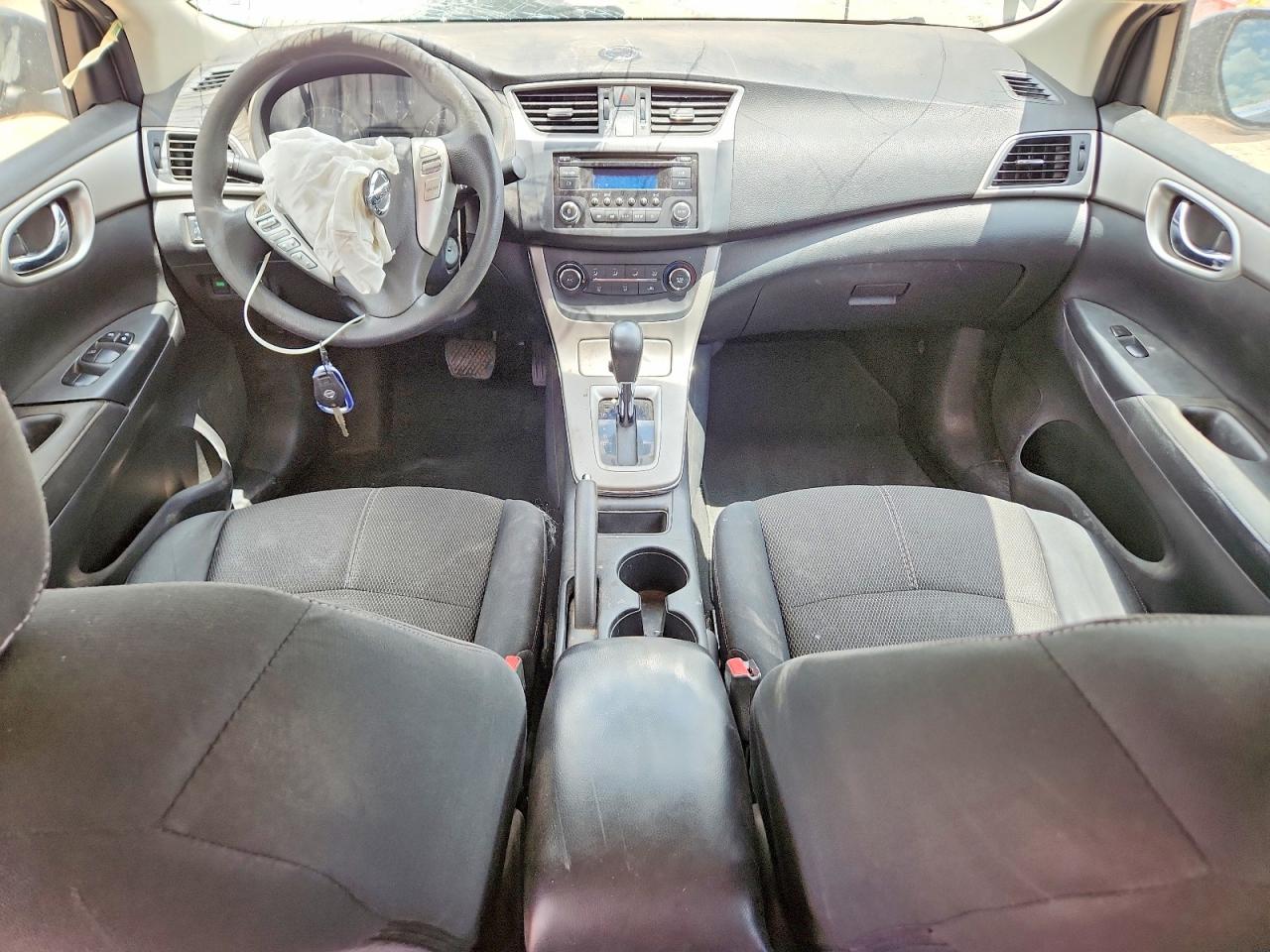 2015 Nissan Sentra S Black vin: 3N1AB7AP1FY361922