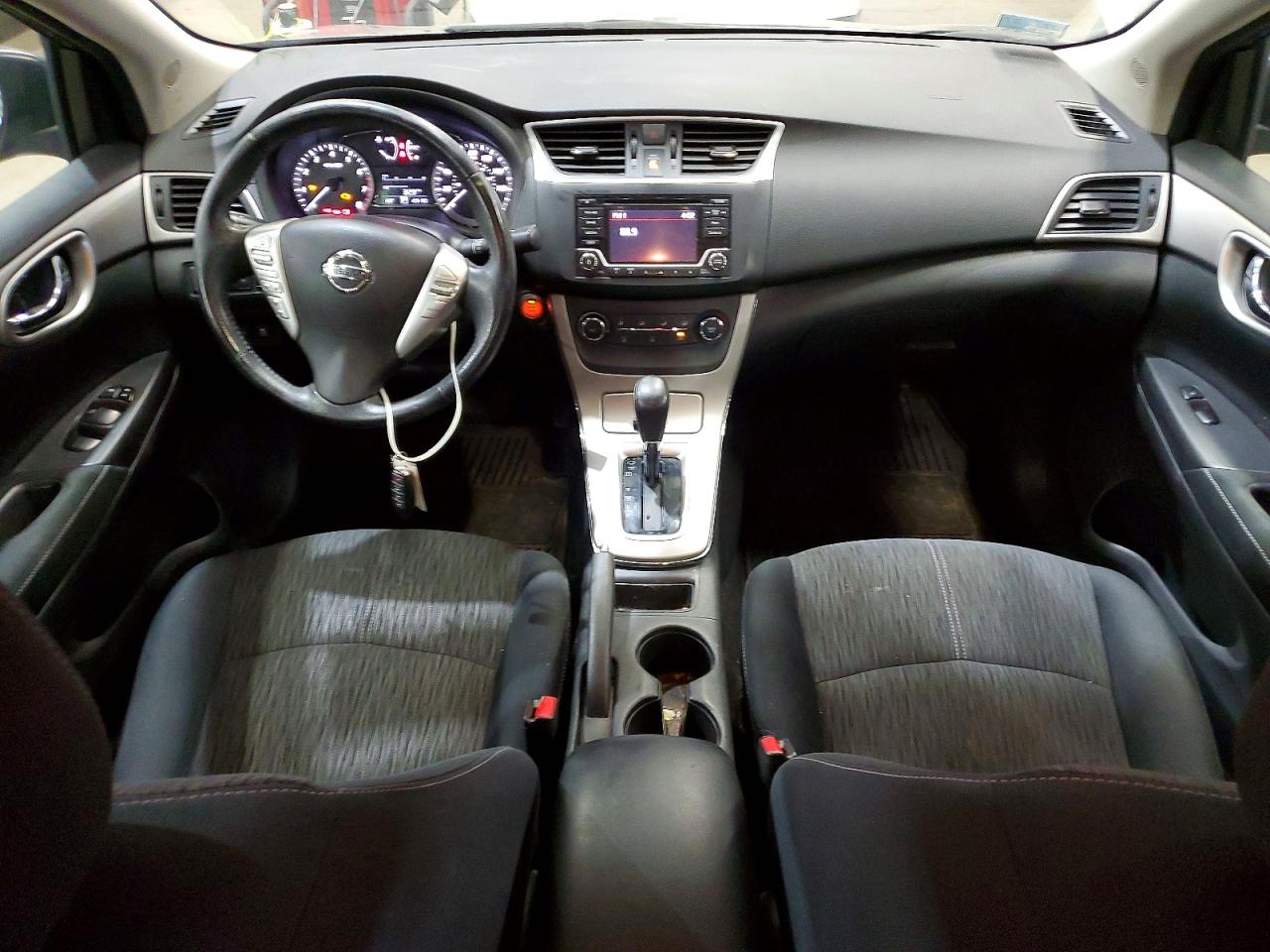 2015 Nissan Sentra Sv Gray vin: 3N1AB7AP1FY364772