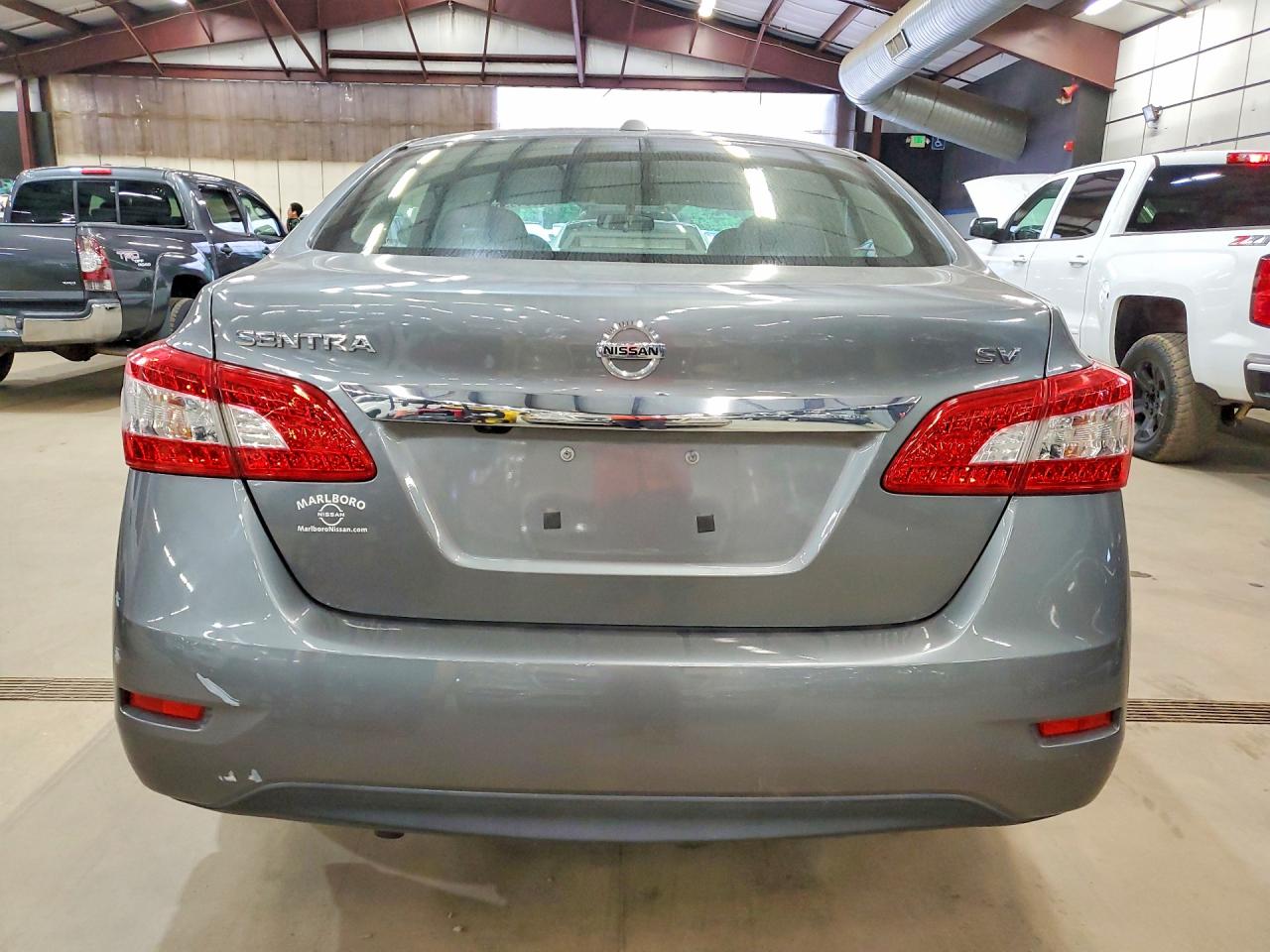2015 Nissan Sentra Sv Gray vin: 3N1AB7AP1FY364772