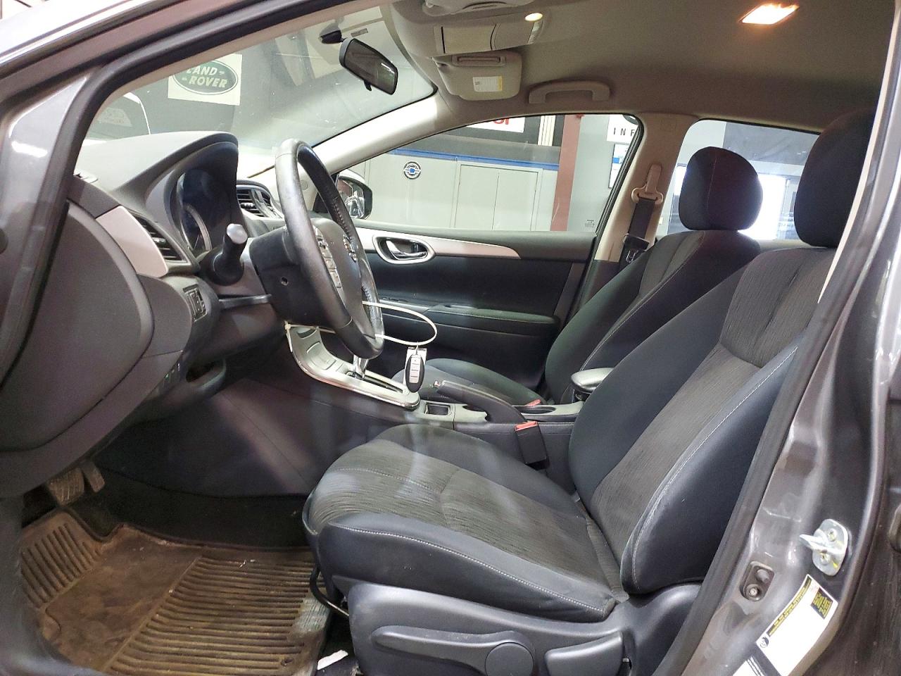 2015 Nissan Sentra Sv Gray vin: 3N1AB7AP1FY364772