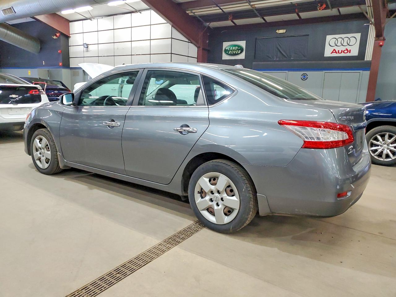 2015 Nissan Sentra Sv Gray vin: 3N1AB7AP1FY364772