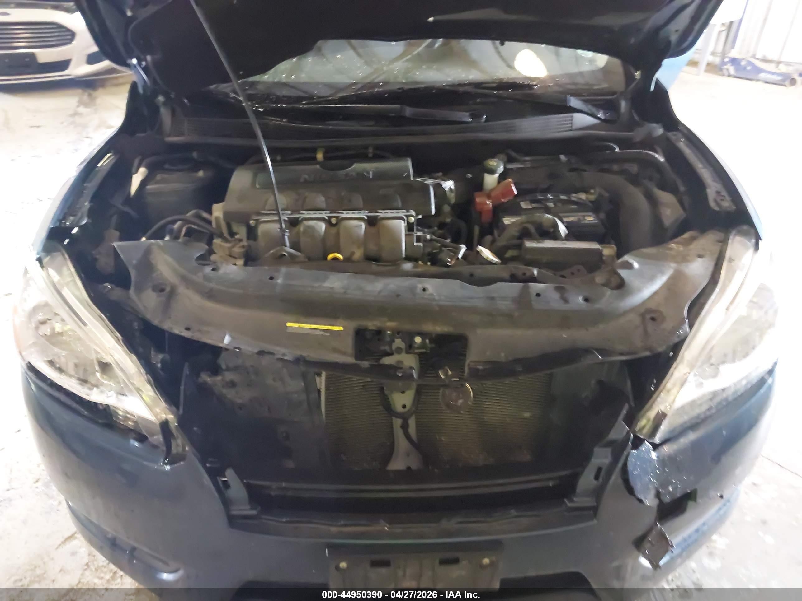2015 Nissan Sentra Sv Blue vin: 3N1AB7AP1FY370099