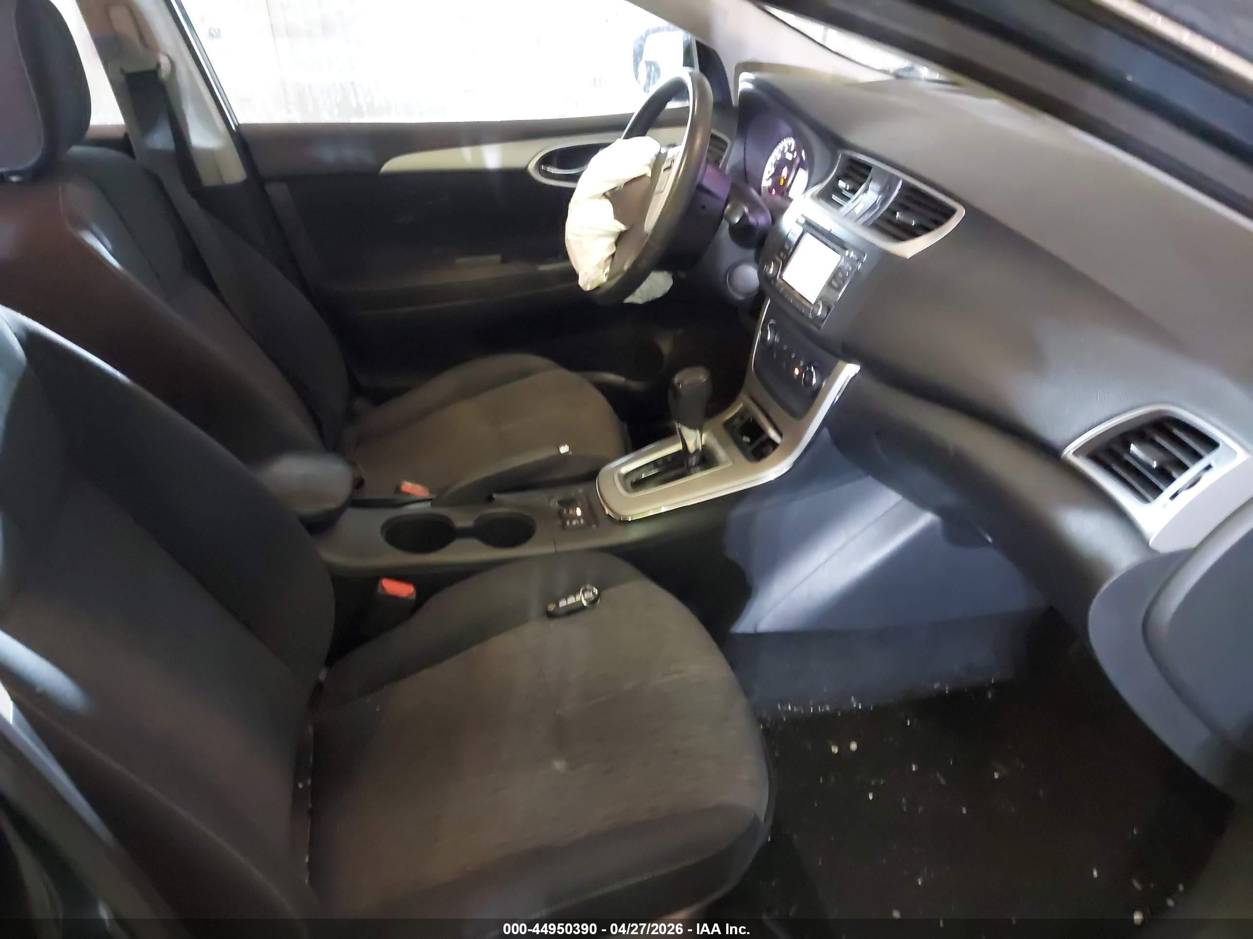 2015 Nissan Sentra Sv Blue vin: 3N1AB7AP1FY370099