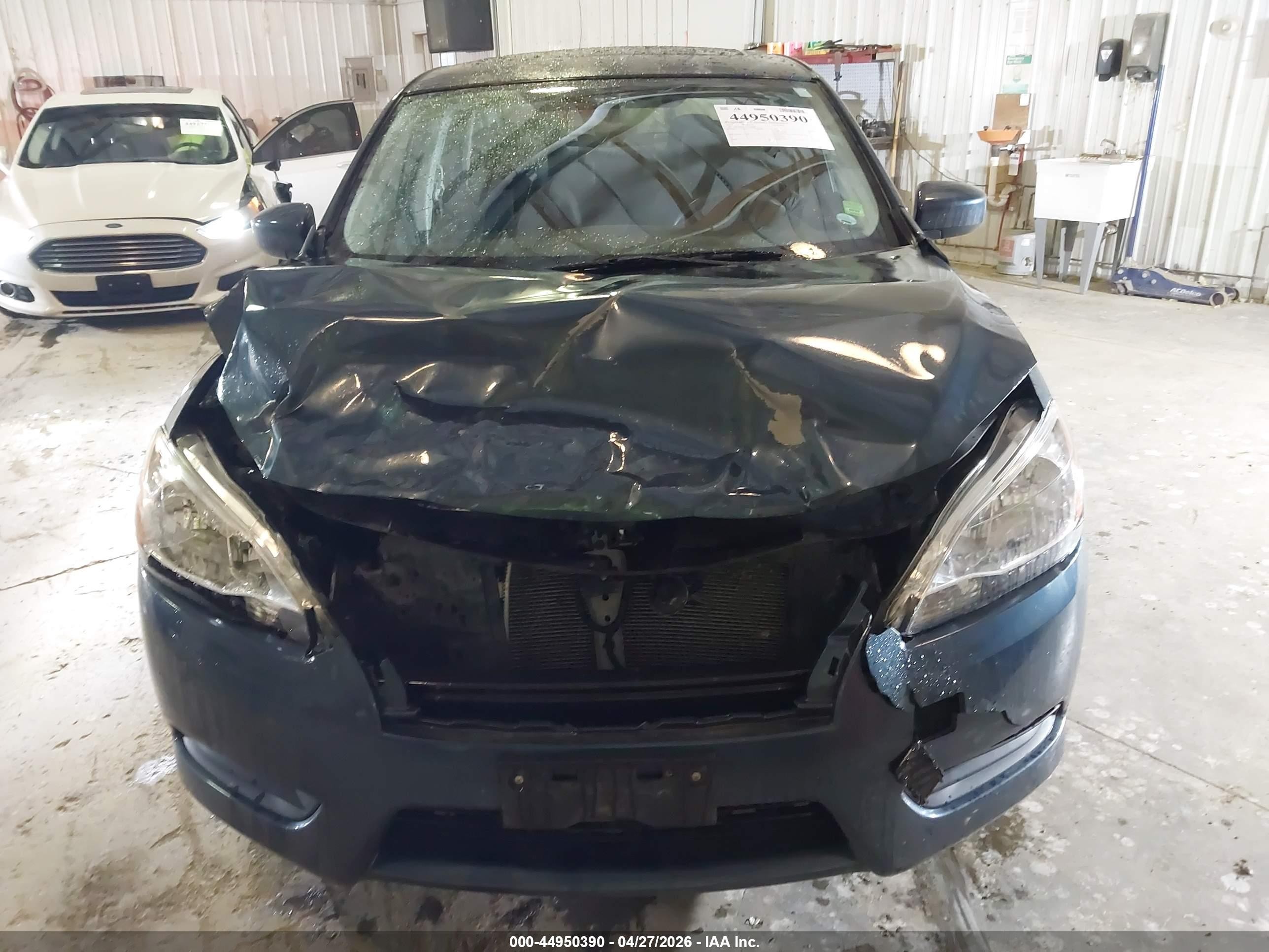 2015 Nissan Sentra Sv Blue vin: 3N1AB7AP1FY370099