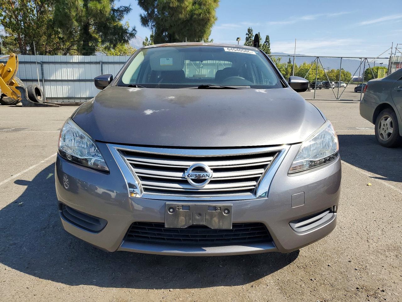 2015 Nissan Sentra S Gray vin: 3N1AB7AP1FY372242