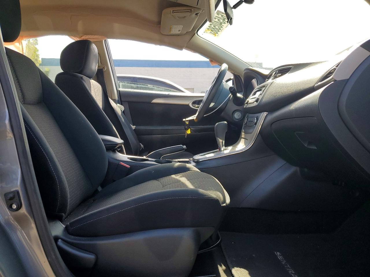 2015 Nissan Sentra S Gray vin: 3N1AB7AP1FY372242