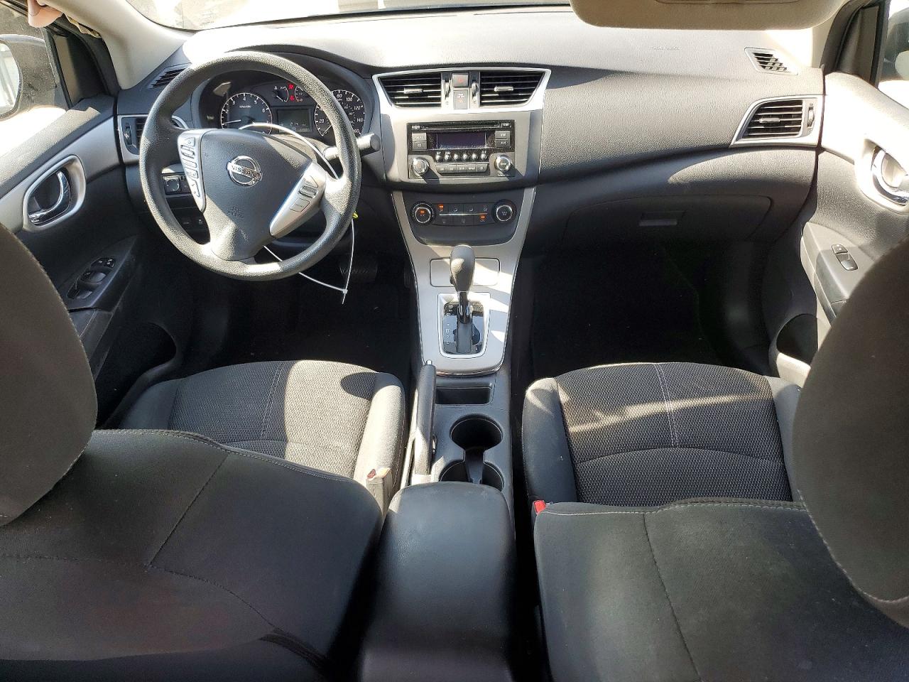 2015 Nissan Sentra S Gray vin: 3N1AB7AP1FY372242