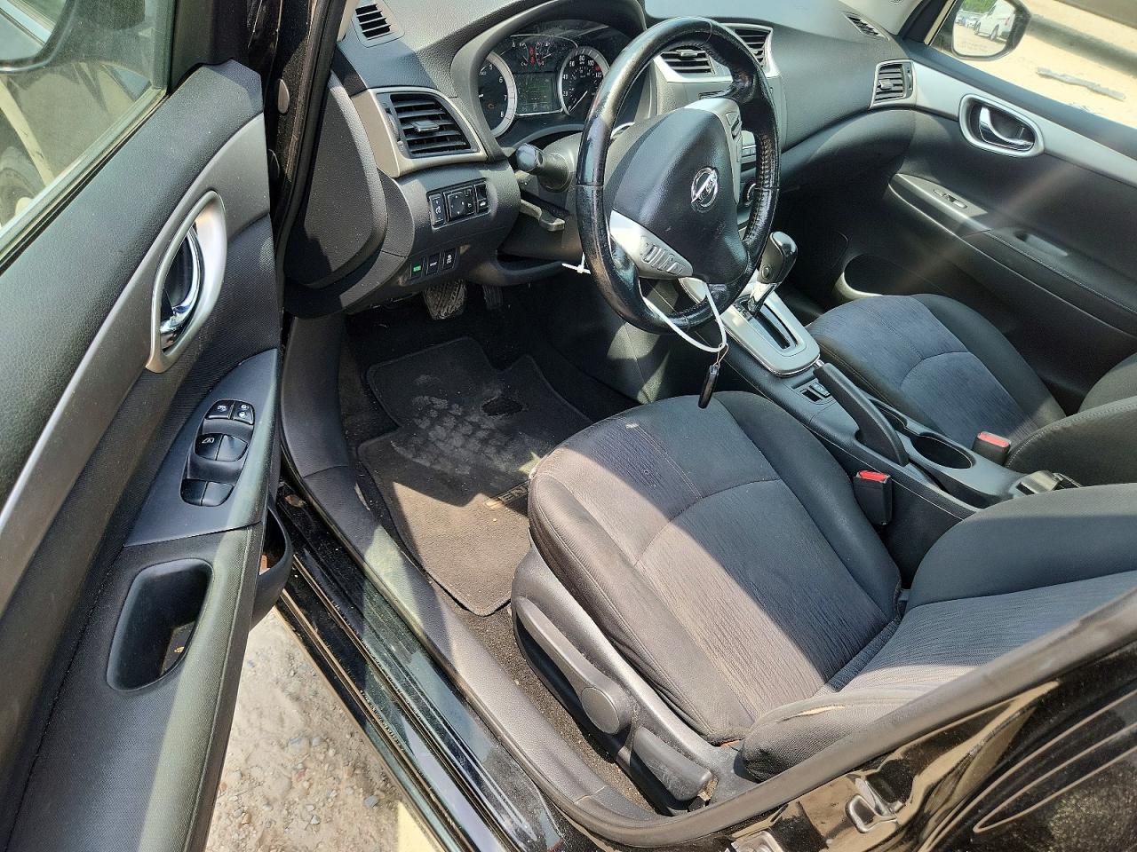 2015 Nissan Sentra Sv Black vin: 3N1AB7AP1FY377764