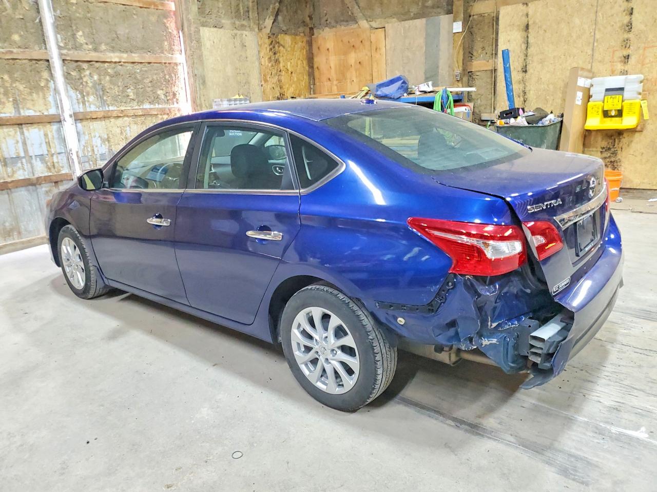 2016 Nissan Sentra Sv Blue vin: 3N1AB7AP1GY319056