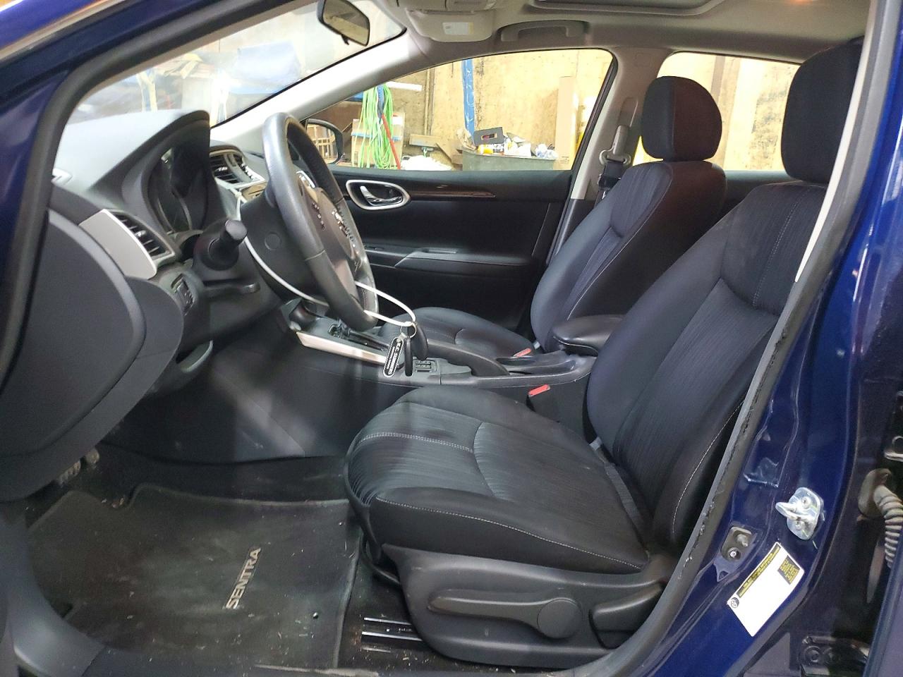 2016 Nissan Sentra Sv Blue vin: 3N1AB7AP1GY319056