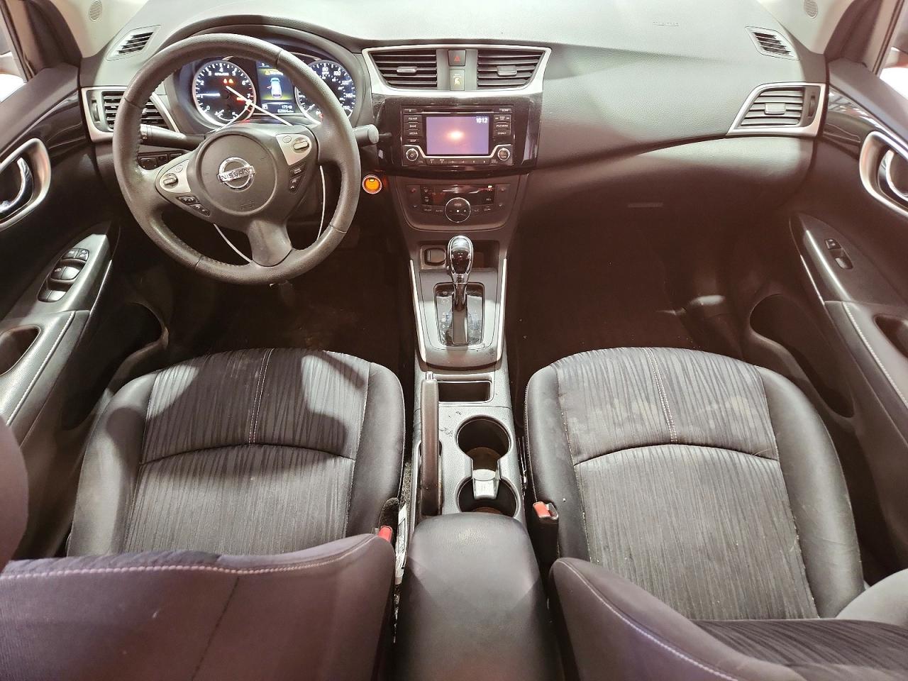 2018 Nissan Sentra Sv Red vin: 3N1AB7AP1JL621953
