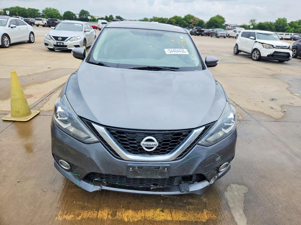 2018 Nissan Sentra Sl Gray vin: 3N1AB7AP1JY229056