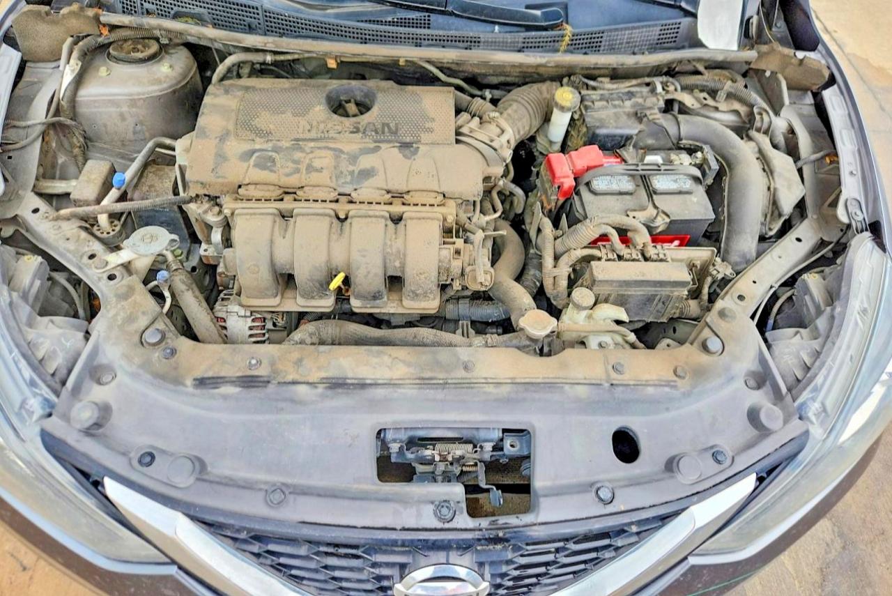 2018 Nissan Sentra Sl Gray vin: 3N1AB7AP1JY229056