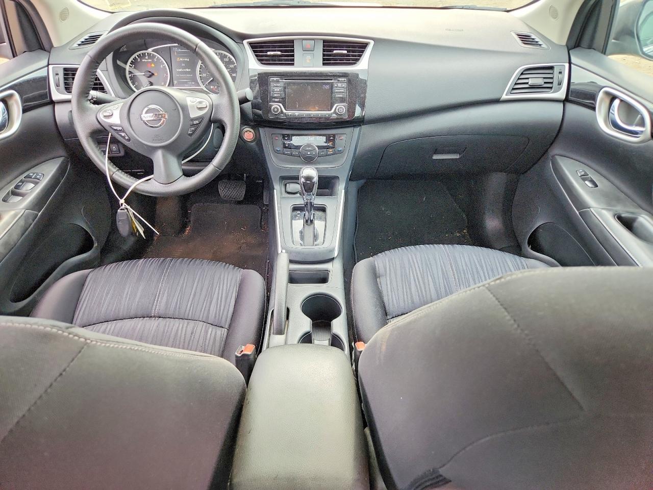 2018 Nissan Sentra S/sv/sr/sl Gray vin: 3N1AB7AP1JY348578