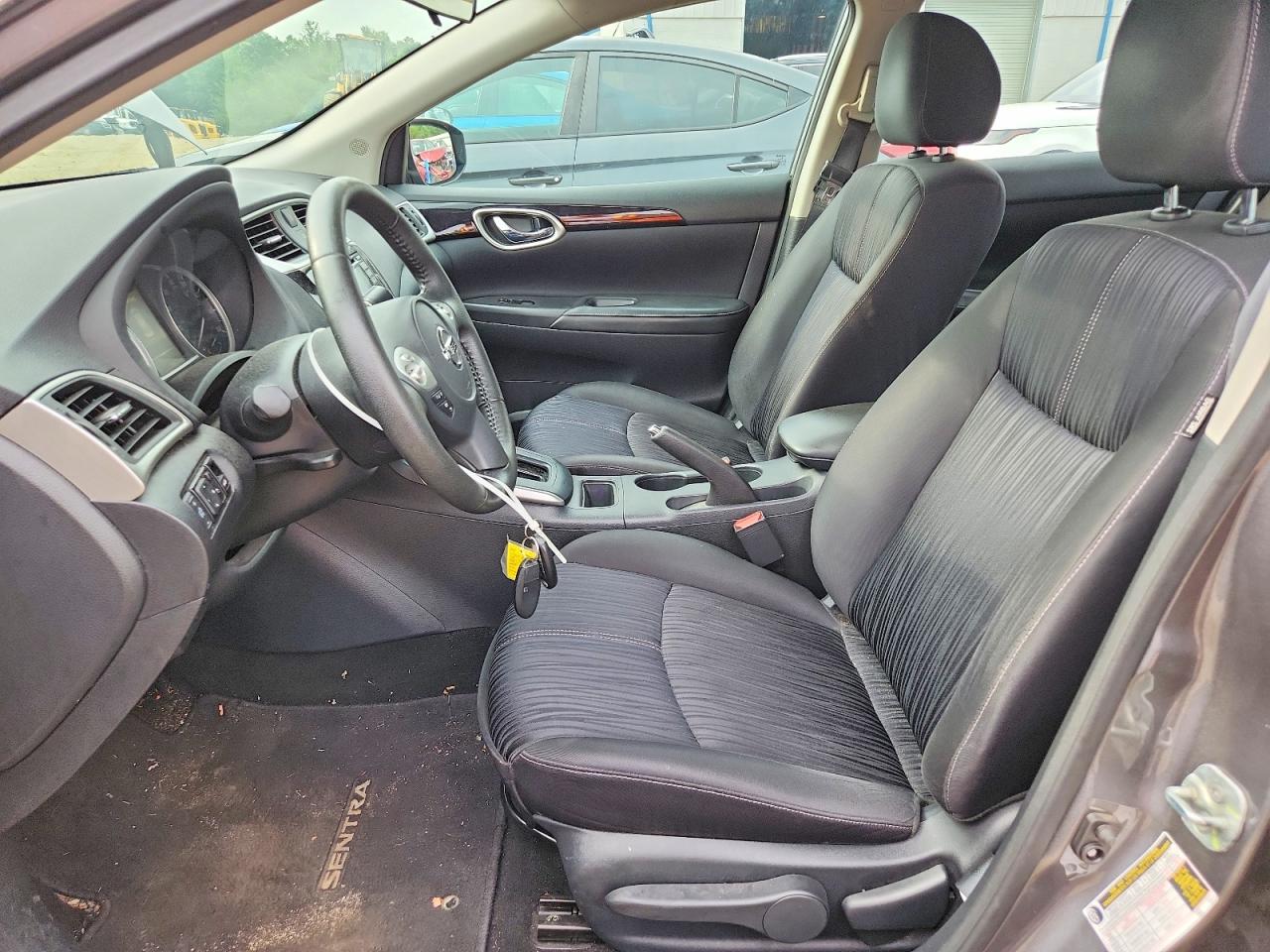 2018 Nissan Sentra S/sv/sr/sl Gray vin: 3N1AB7AP1JY348578
