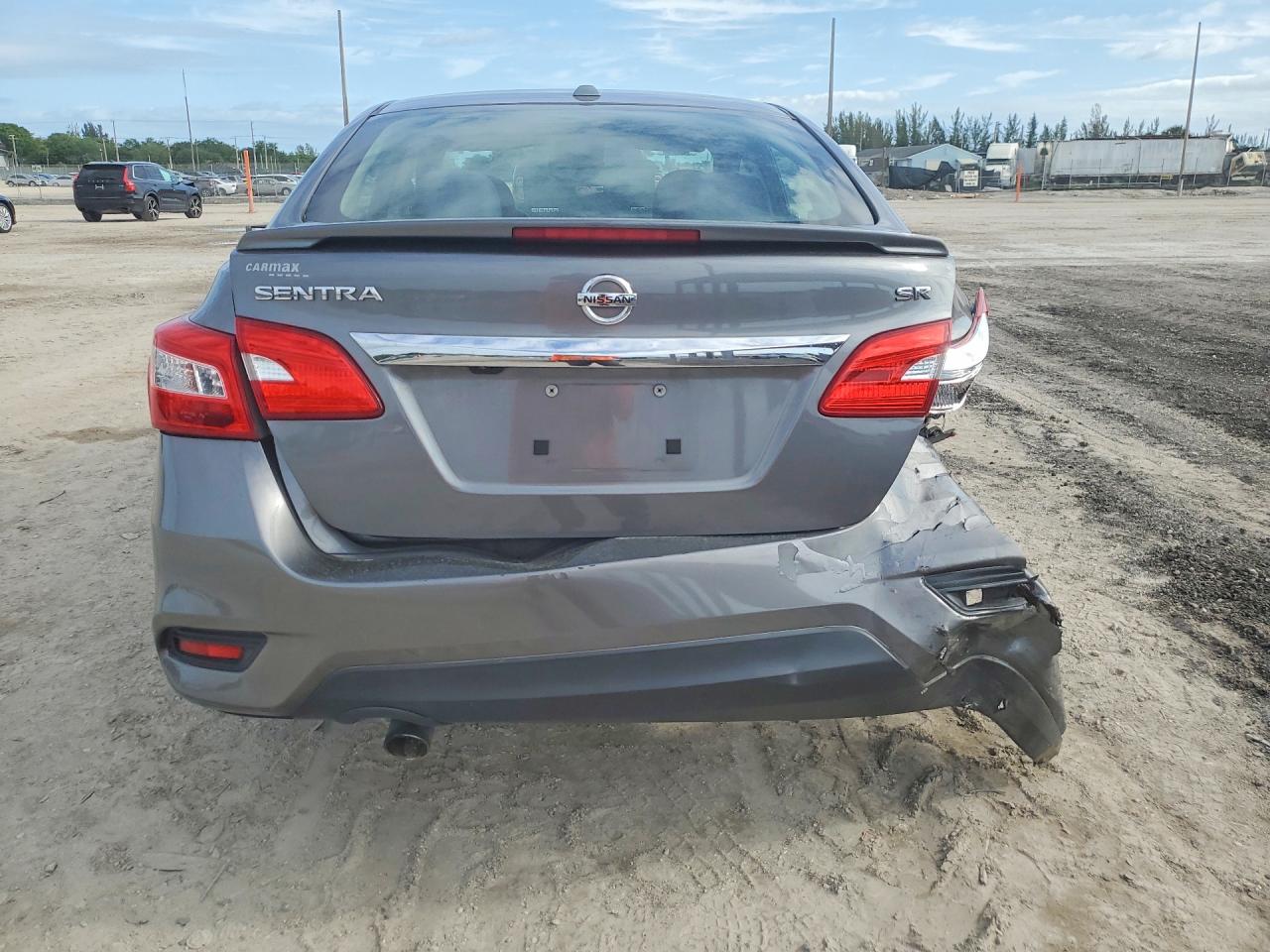 2019 Nissan Sentra Sr Угольный vin: 3N1AB7AP1KY306140