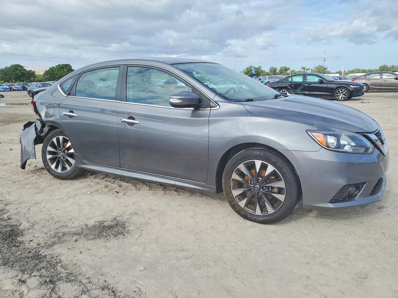 2019 Nissan Sentra Sr Угольный vin: 3N1AB7AP1KY306140